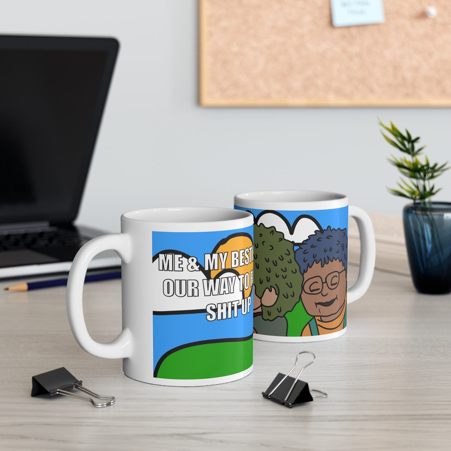 Copy of Bestie | Tots Tv Meme Mug | More Jam
