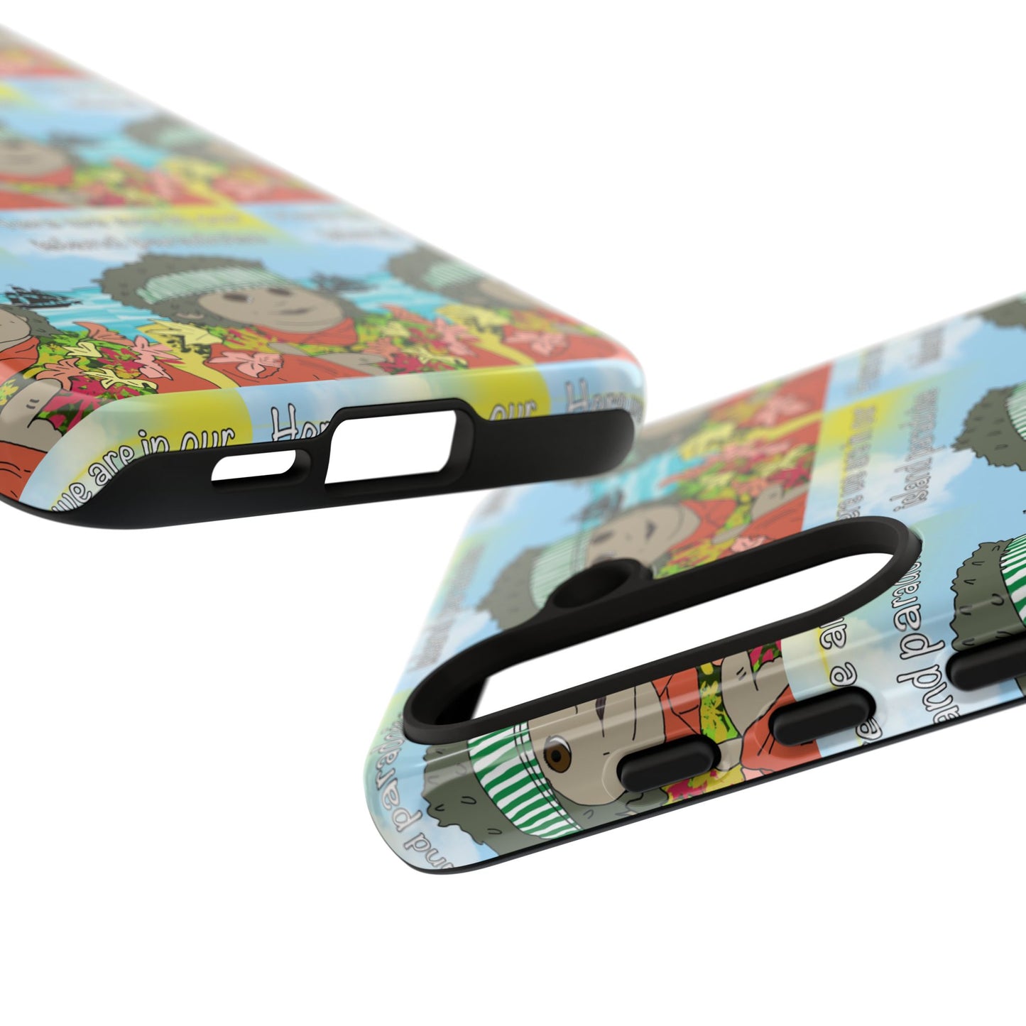 Phone Case Paradoise "here we are in our island paradise"