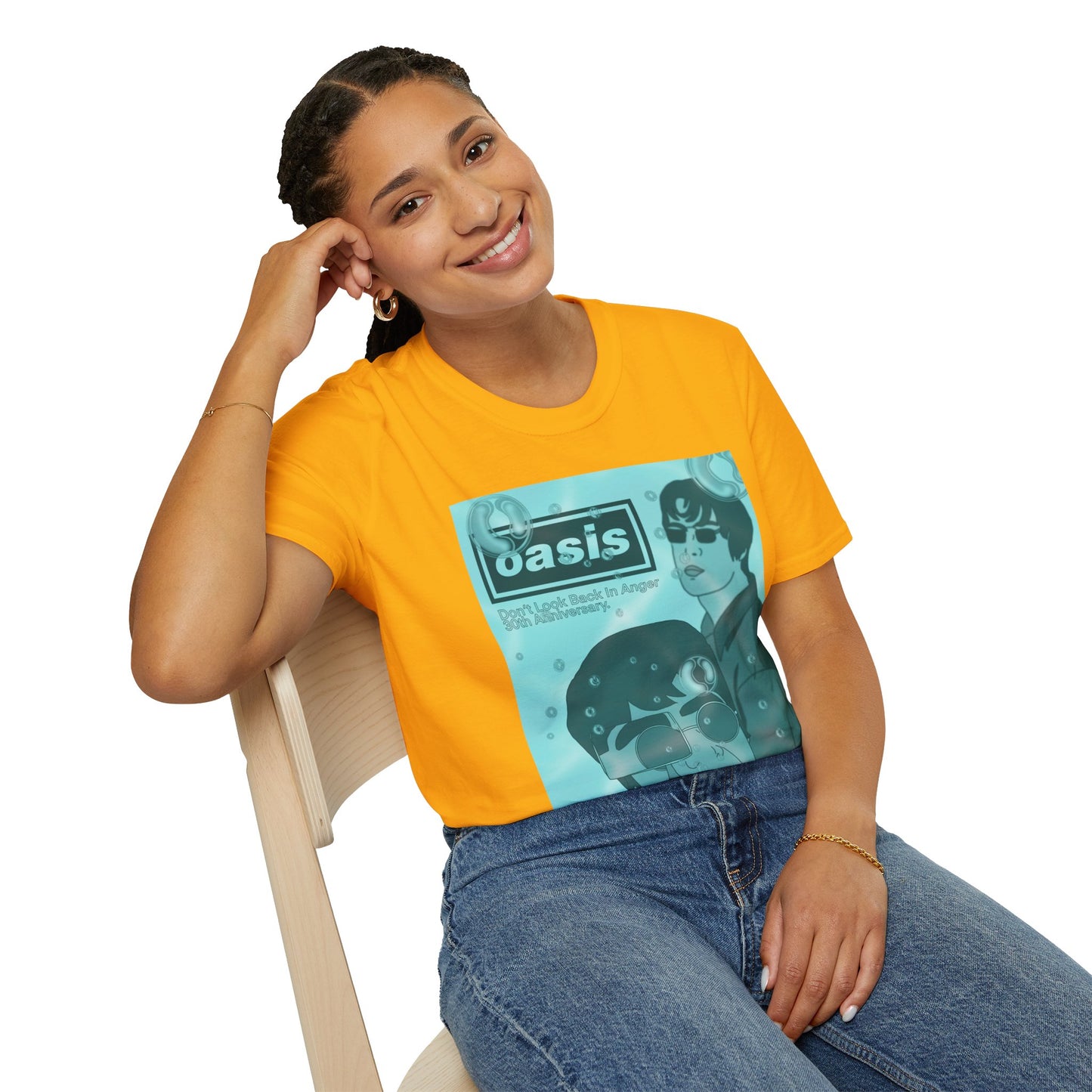 Oasis 30th Anniversary Don’t Look Back In Anger  T-Shirt | More Jam