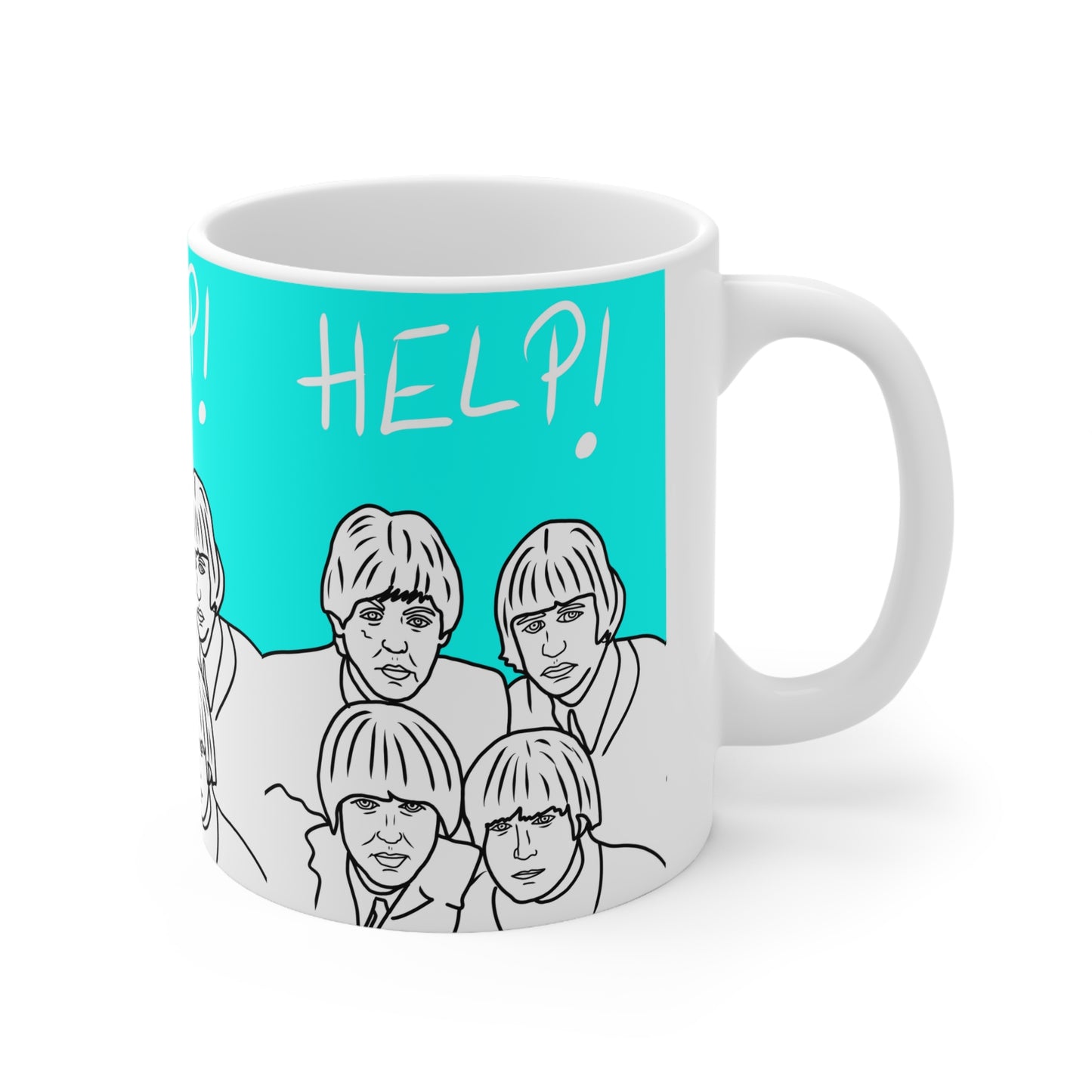 The Beatles | Help! Mug | More Jam