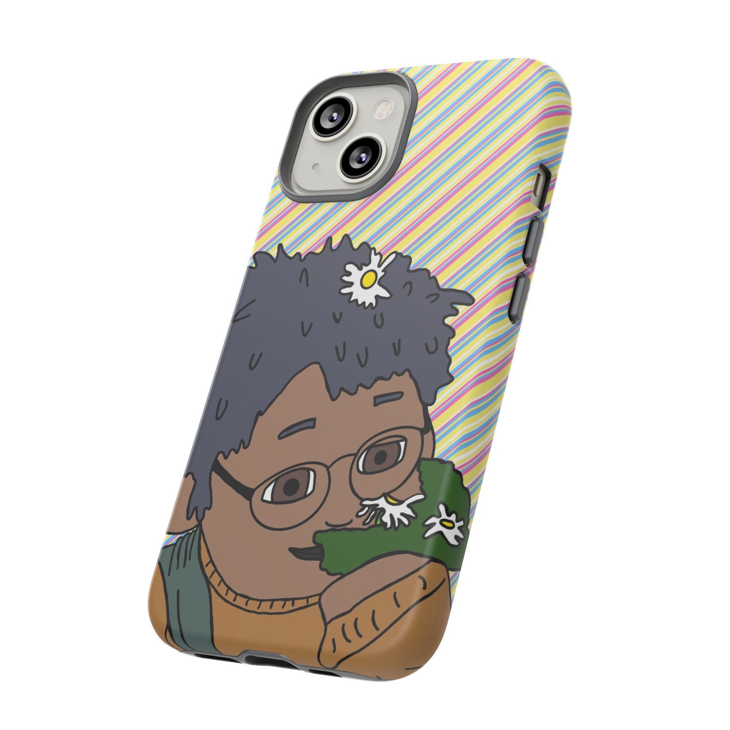Cute Flowers Tom Phone Case —