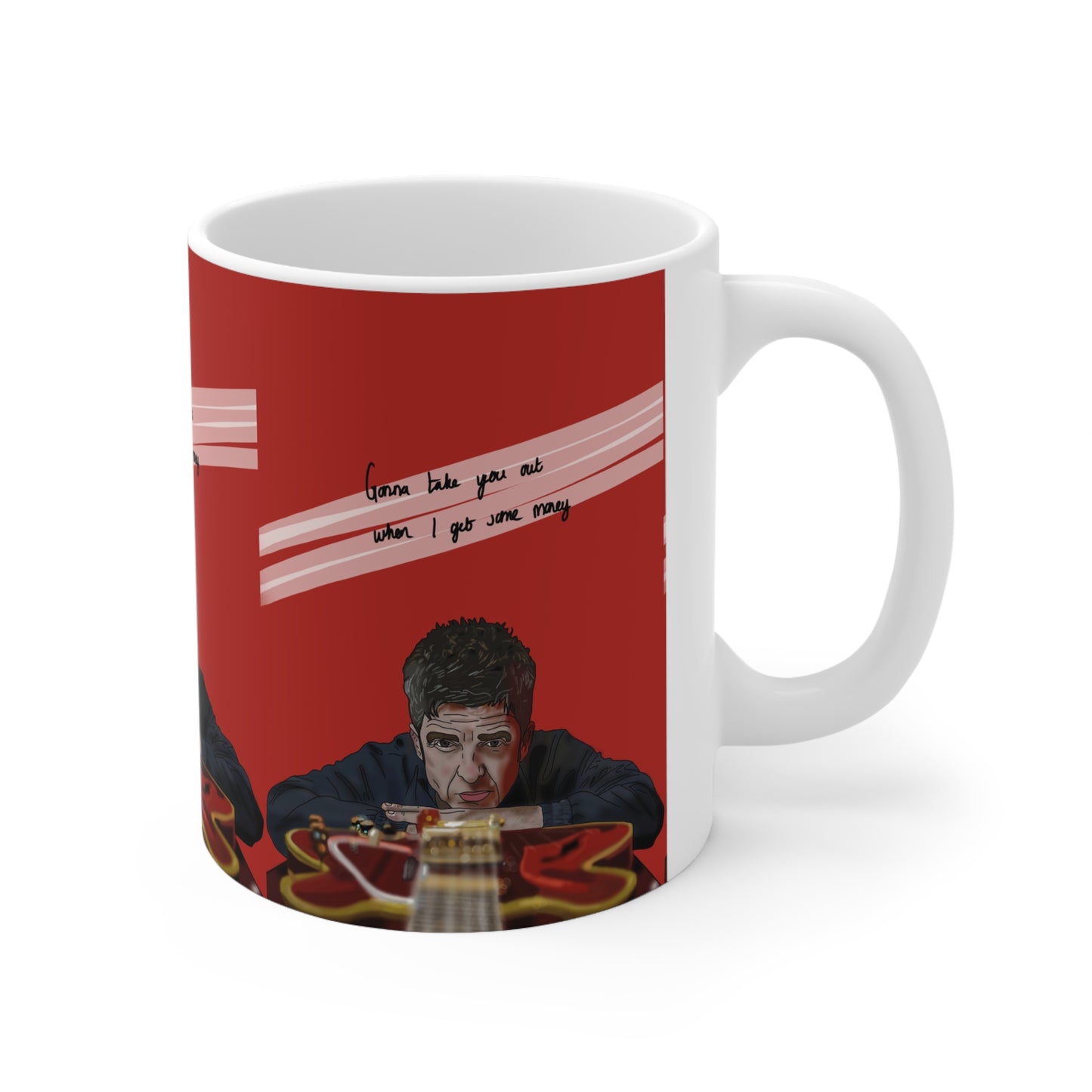Noel Gallagher Dead in the Water Ceramic Mug
