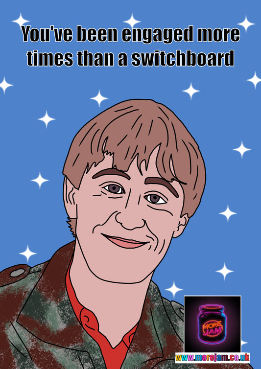 Rodney Trotter Engagement Card | Funny BBC Comedy Only Fools & Horses Card | More Jam