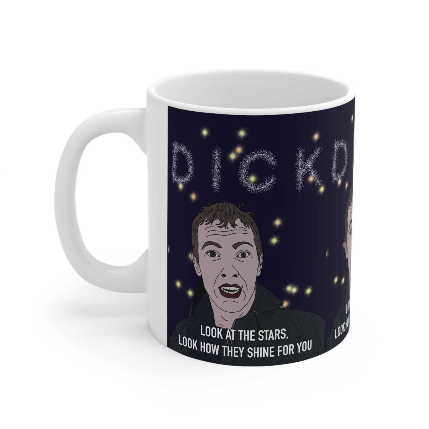 Coldplay — 'Look at the Stars, Look How They Shine for You' Funny Dark Humor Mug