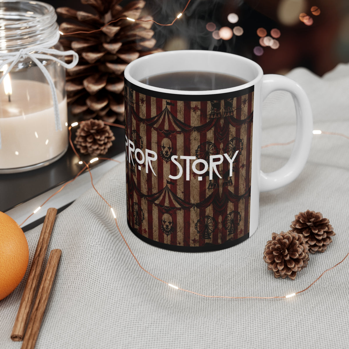 American Horror Story Circus | Patterned Mug | More Jam