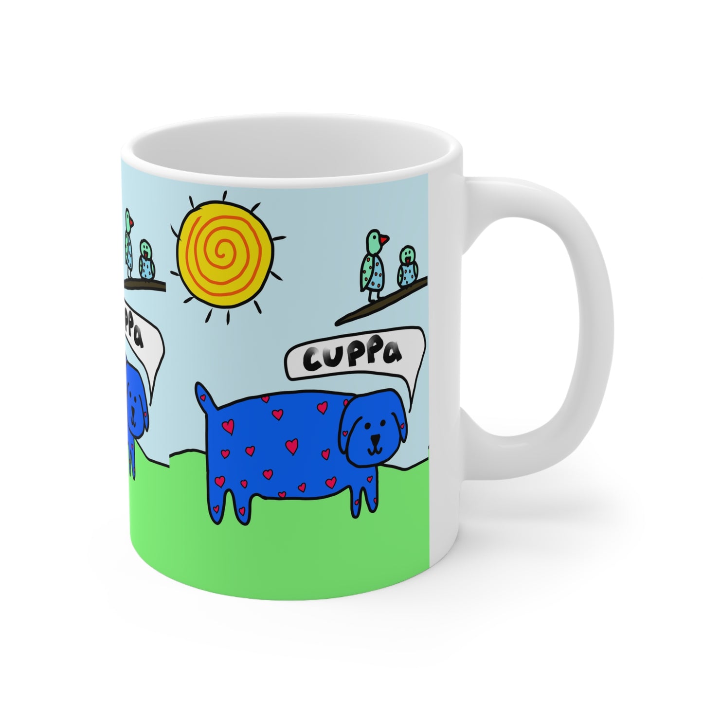 Bright Dog Cuppa | Funny Mug | More Jam