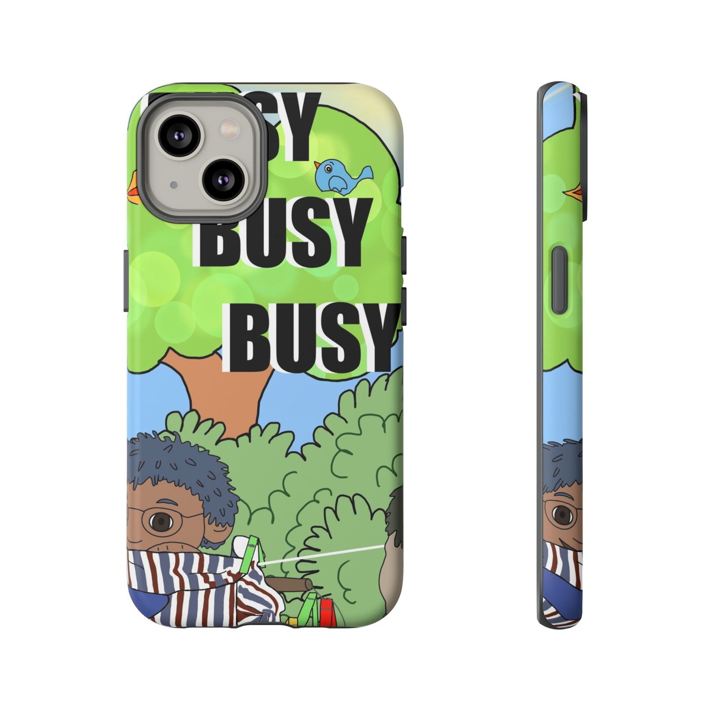 Phone Case — "Busy Busy Busy"
