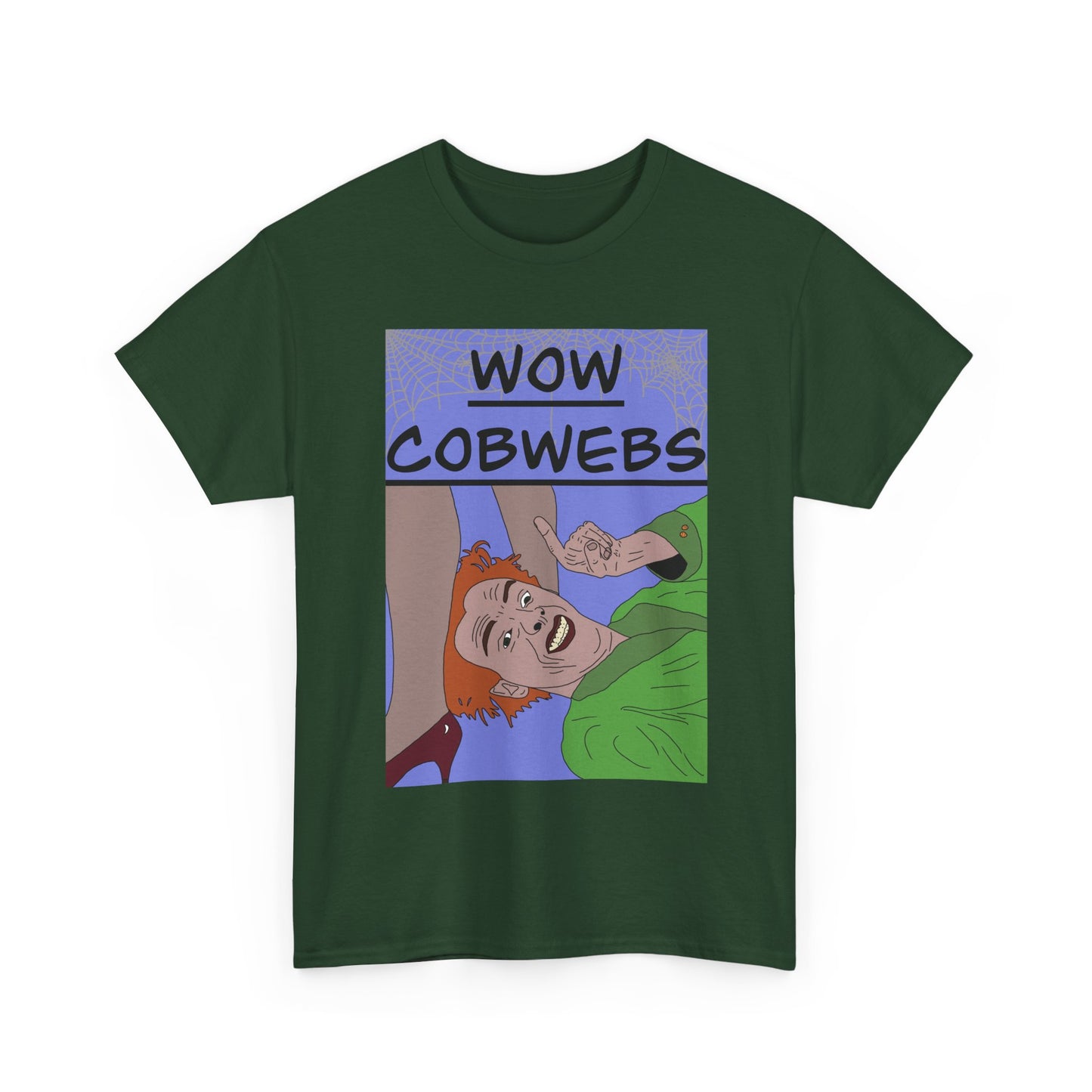 Drop Dead Fred T-Shirt — Funny "Wow Cobwebs" Retro Cartoon Tee