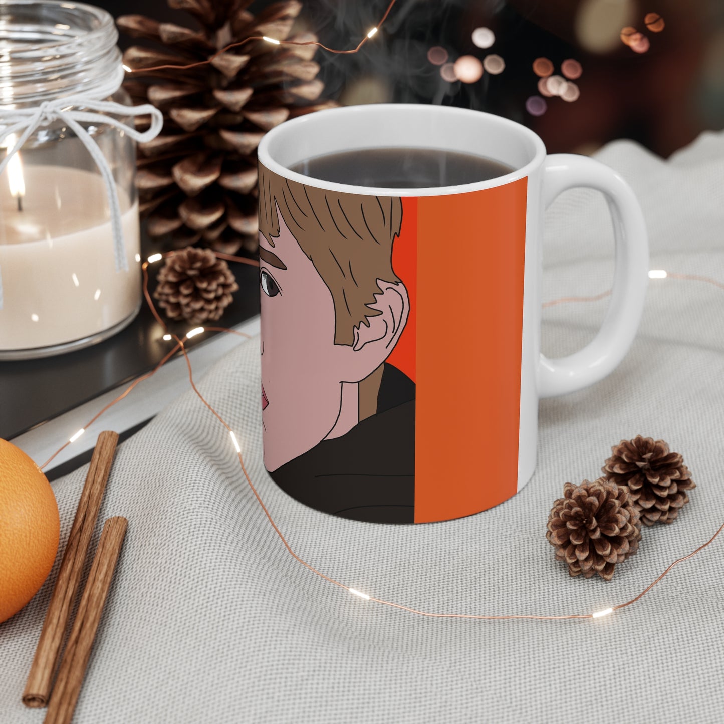Sixth Sense Mug with “I Smell Old People” Funny Coffee Cup