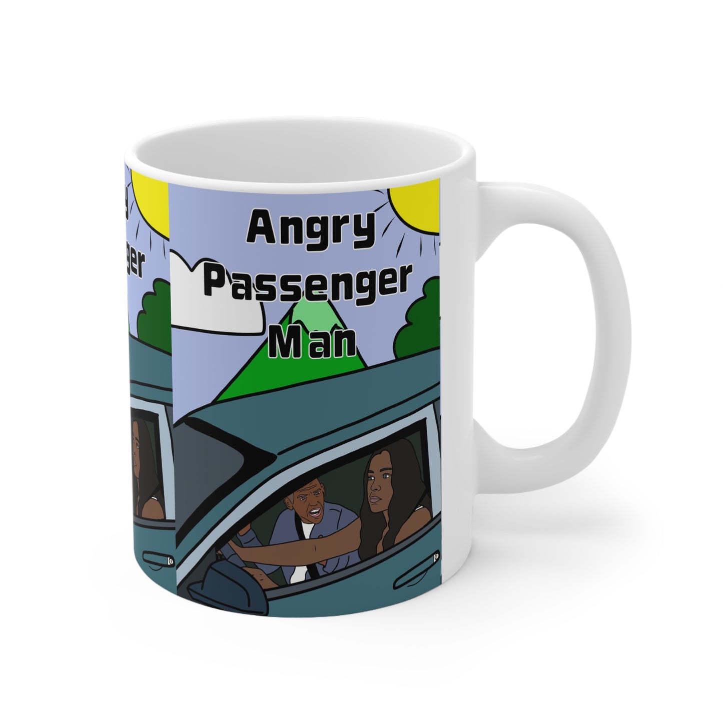 Angry Passenger | Funny Mug | More Jam