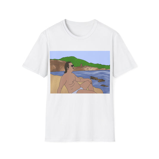 Lewis Capaldi Beach Vibes T-Shirt — Retro Sunbather Graphic Tee