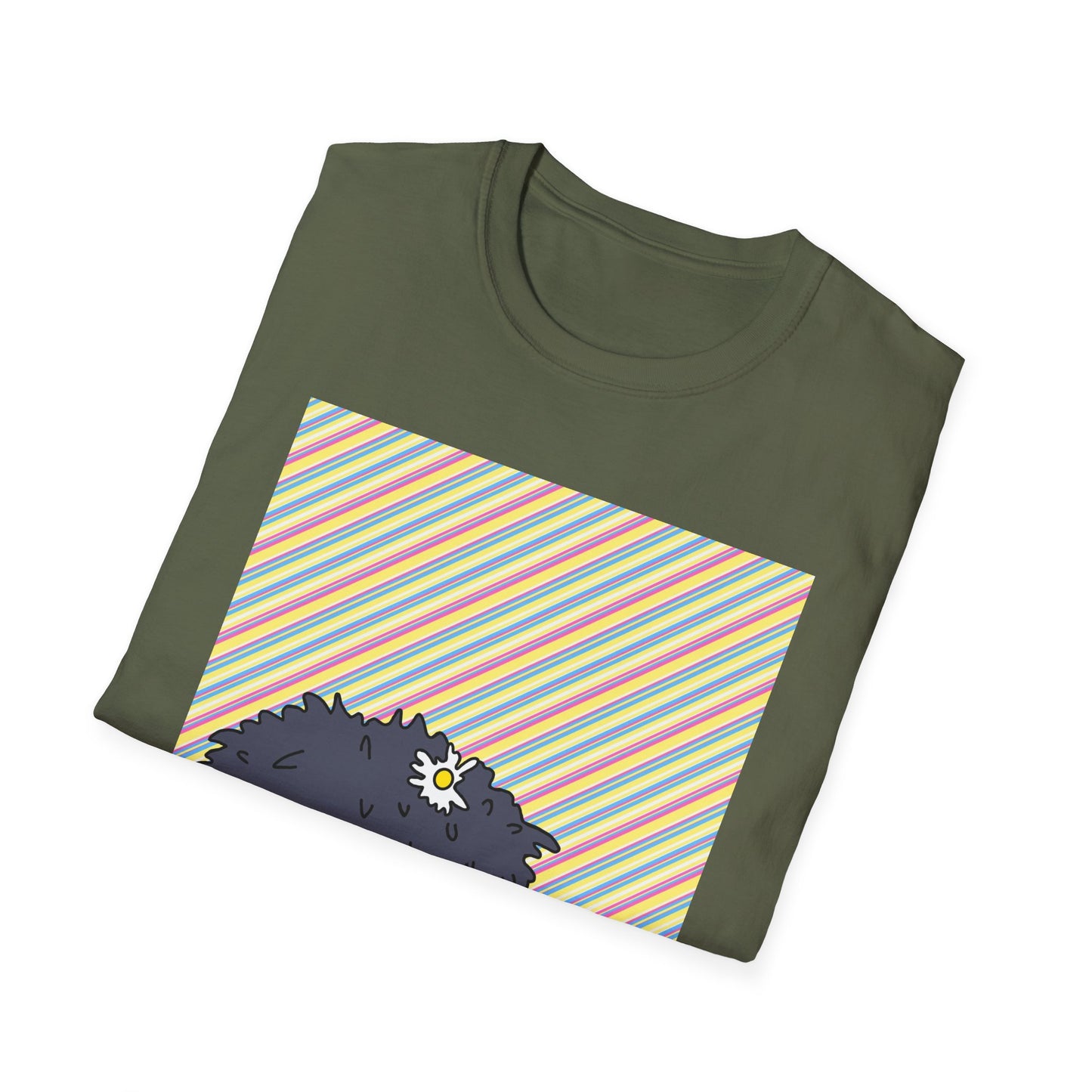 Retro T‑Shirt — Tom Sniffing Flowers Graphic Tee