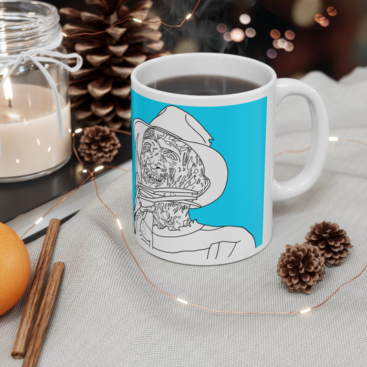Freddy Krueger Dreamy | Blue Mug | More Jam