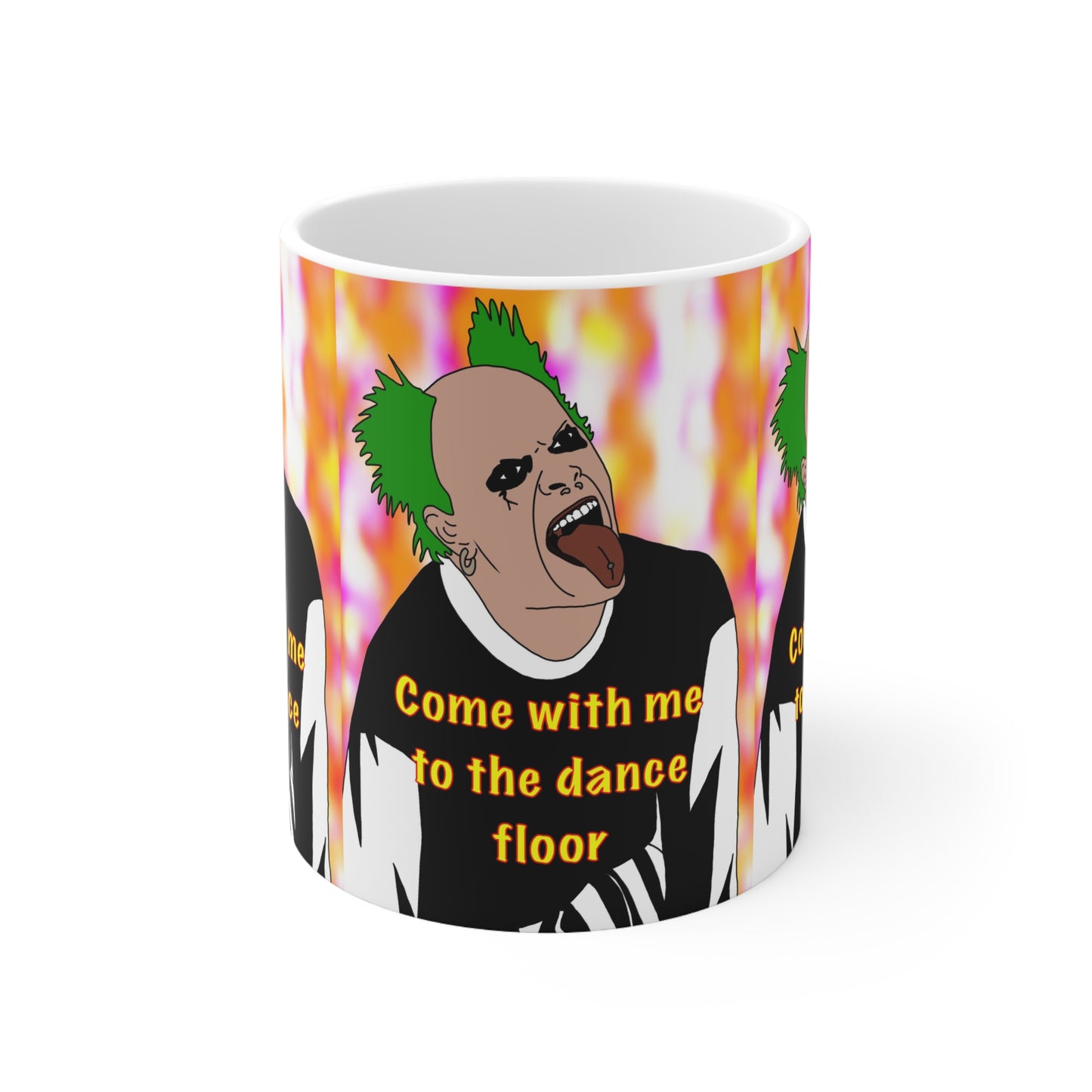 Prodigy Ceramic Mug — "Come With Me to the Dance Floor" Coffee Cup (11oz & 15oz)