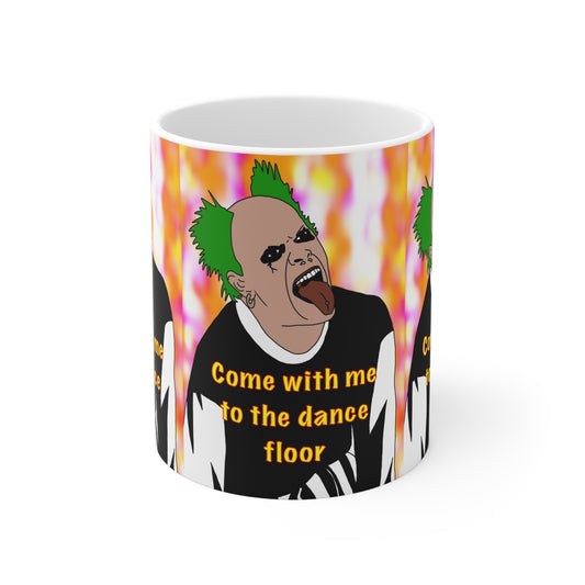 Prodigy Ceramic Mug — "Come With Me to the Dance Floor" Coffee Cup (11oz & 15oz)