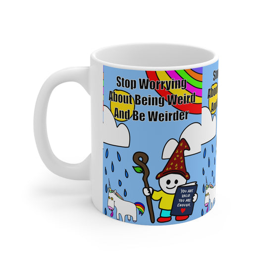 Be Weirder Kevin Crumpets | Funny Mug | More Jam