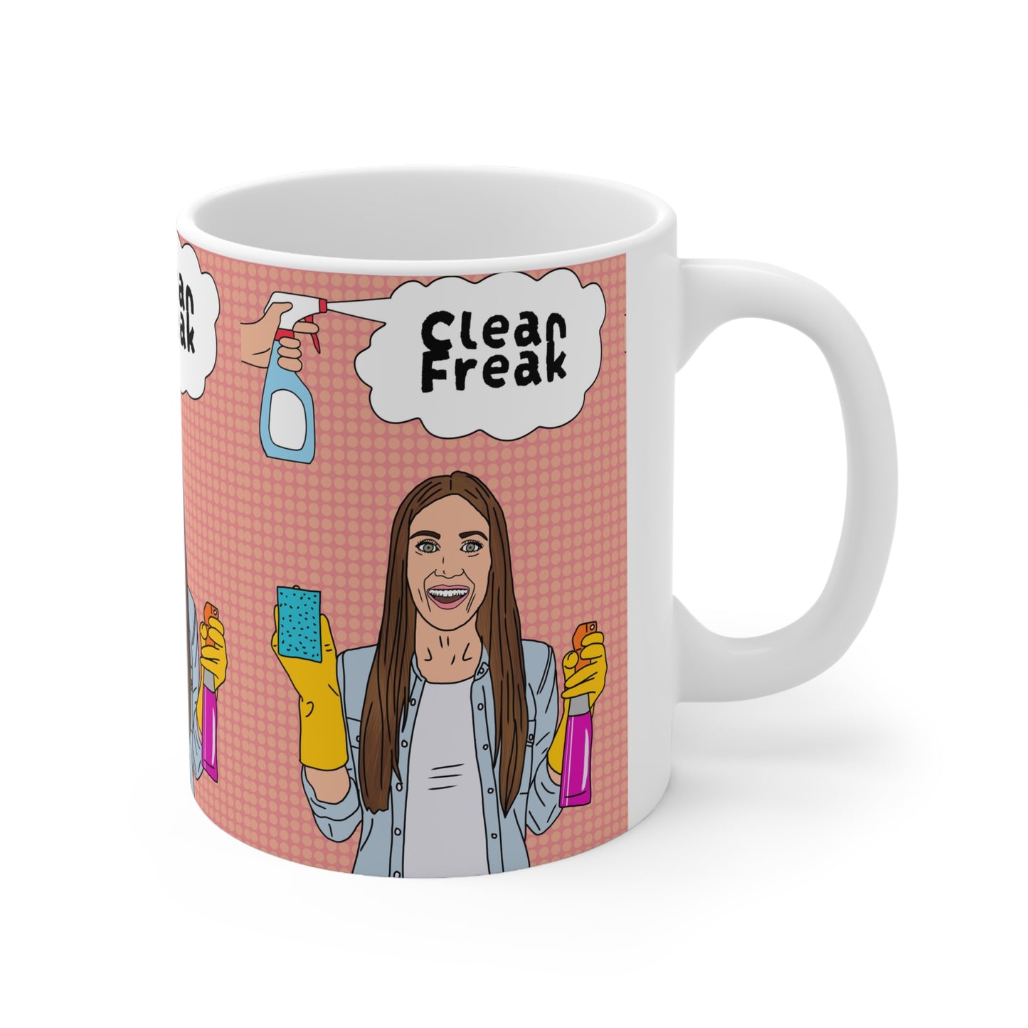 Clean Freak | Funny Mug | More Jam