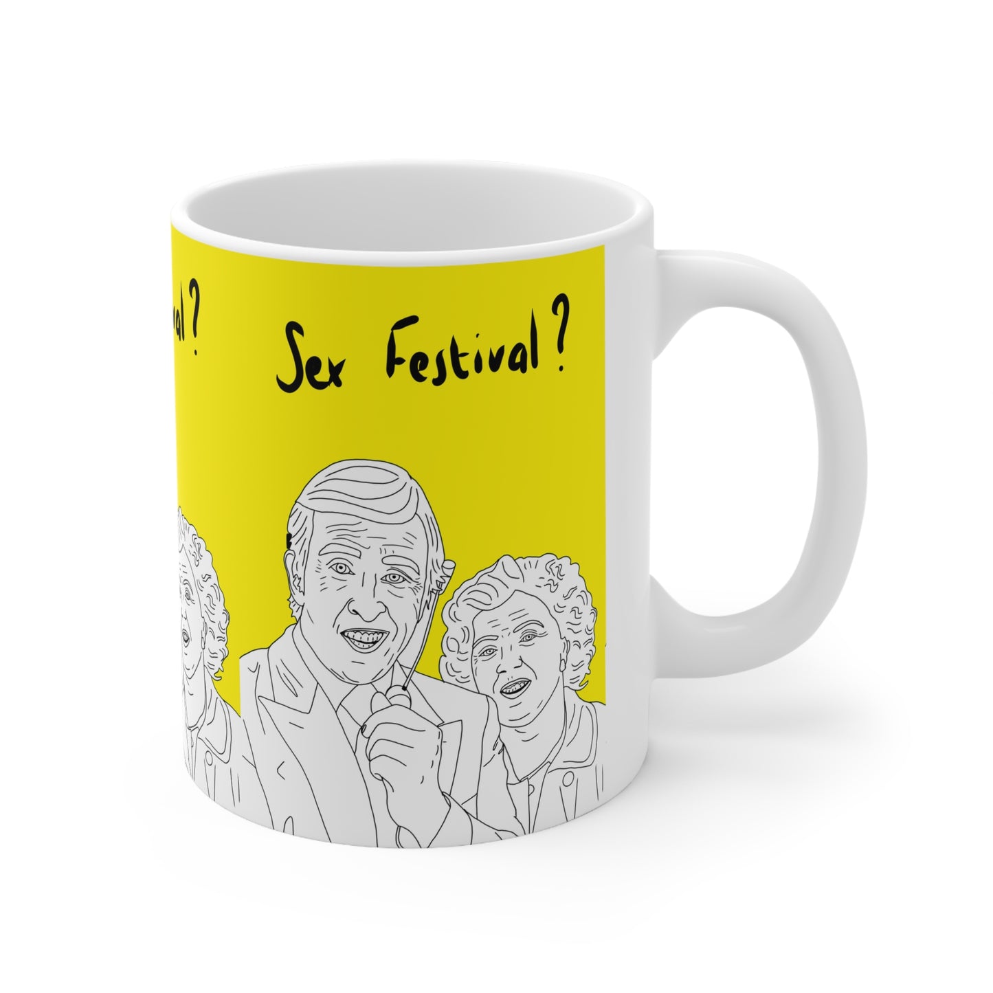 Alan Partridge | Sex Festival Mug | More Jam