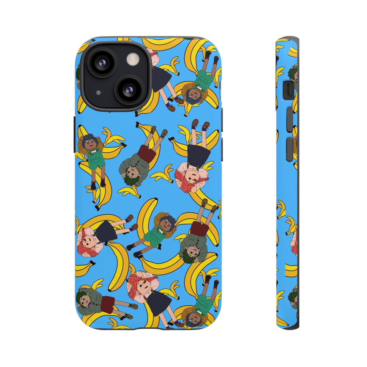 Banana Tots Pattern Phone Case — Cute Cartoon Phone Cover