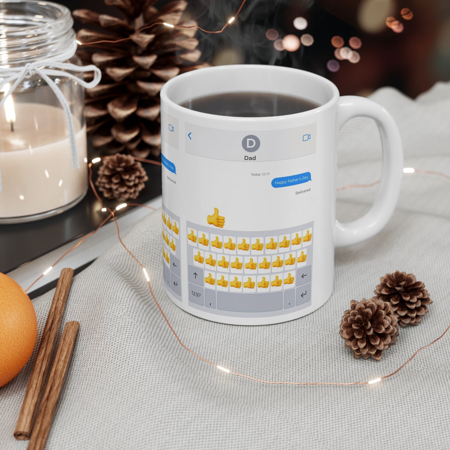 Dad Thumbs Up | Funny Mug | More Jam