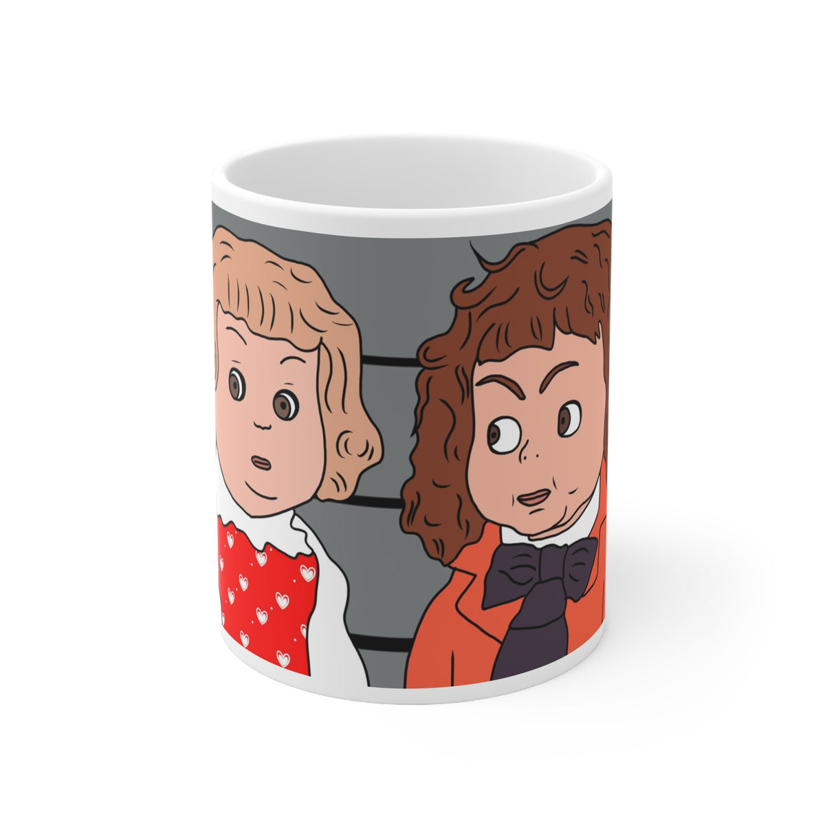Us Going Down Instead Of Up Bestie Mug