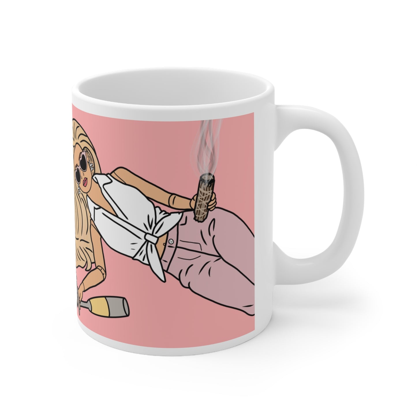Barbie | Sage Burning Funny Mug | More Jam