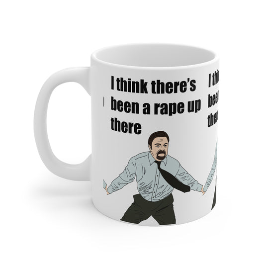 The Office | David Brent I Think There's Been A Rxpe Mug | More Jam