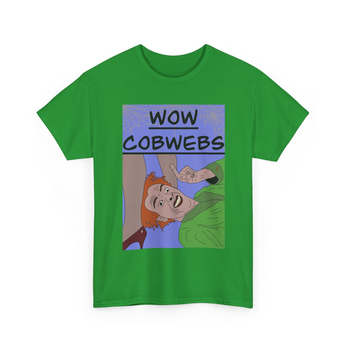 Drop Dead Fred T-Shirt — Funny "Wow Cobwebs" Retro Cartoon Tee