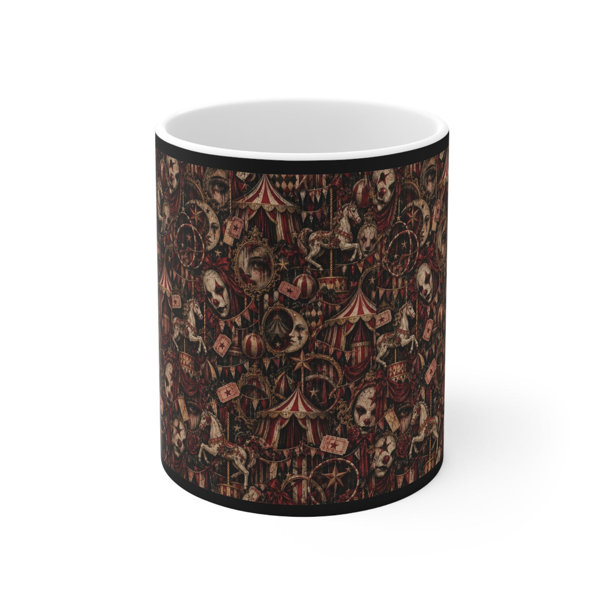 Gothic Clown Pattern Mug | More Jam