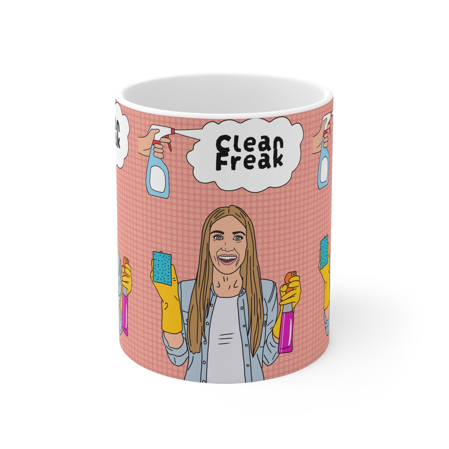 Clean Freak | Funny Mug | More Jam