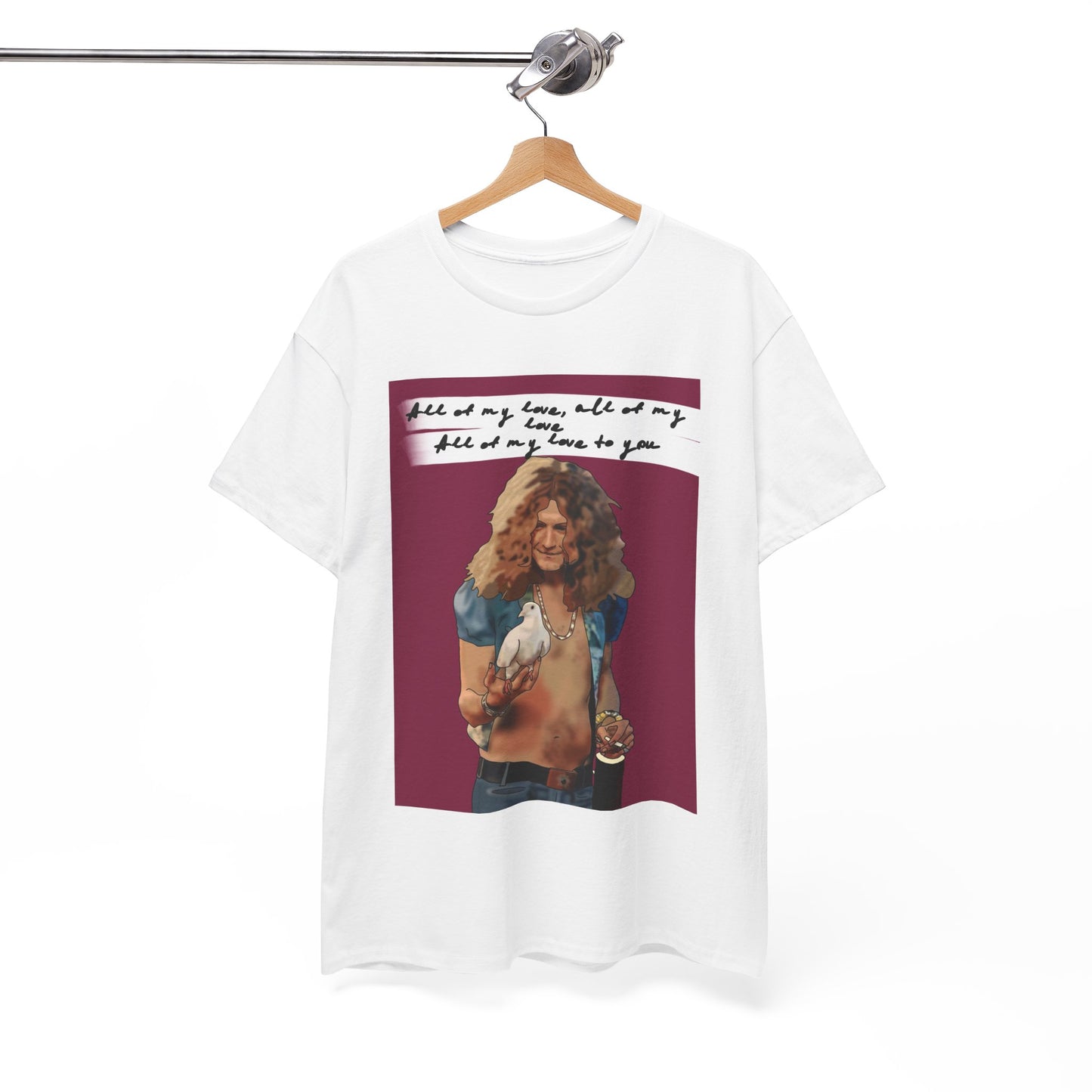 Robert Plant Led Zeppelin lyrics t shirt