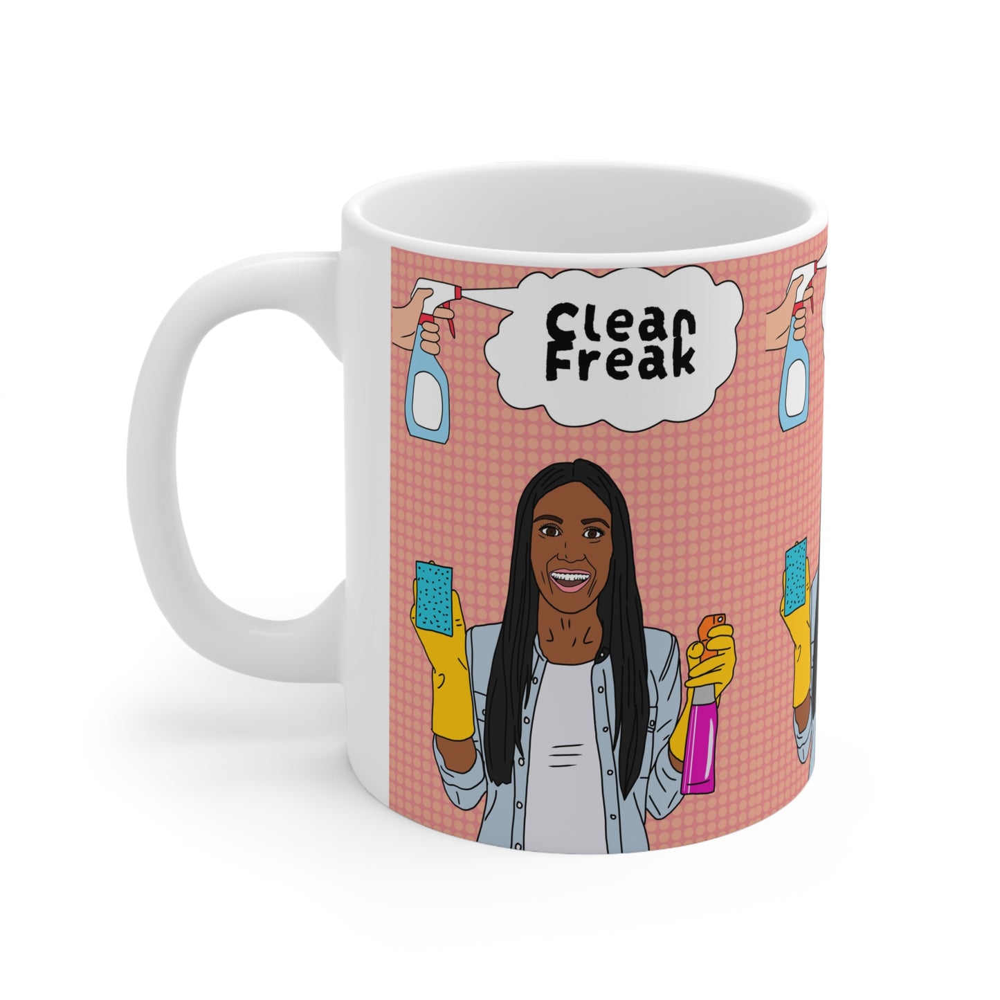 Clean Freak | Funny Mug | More Jam