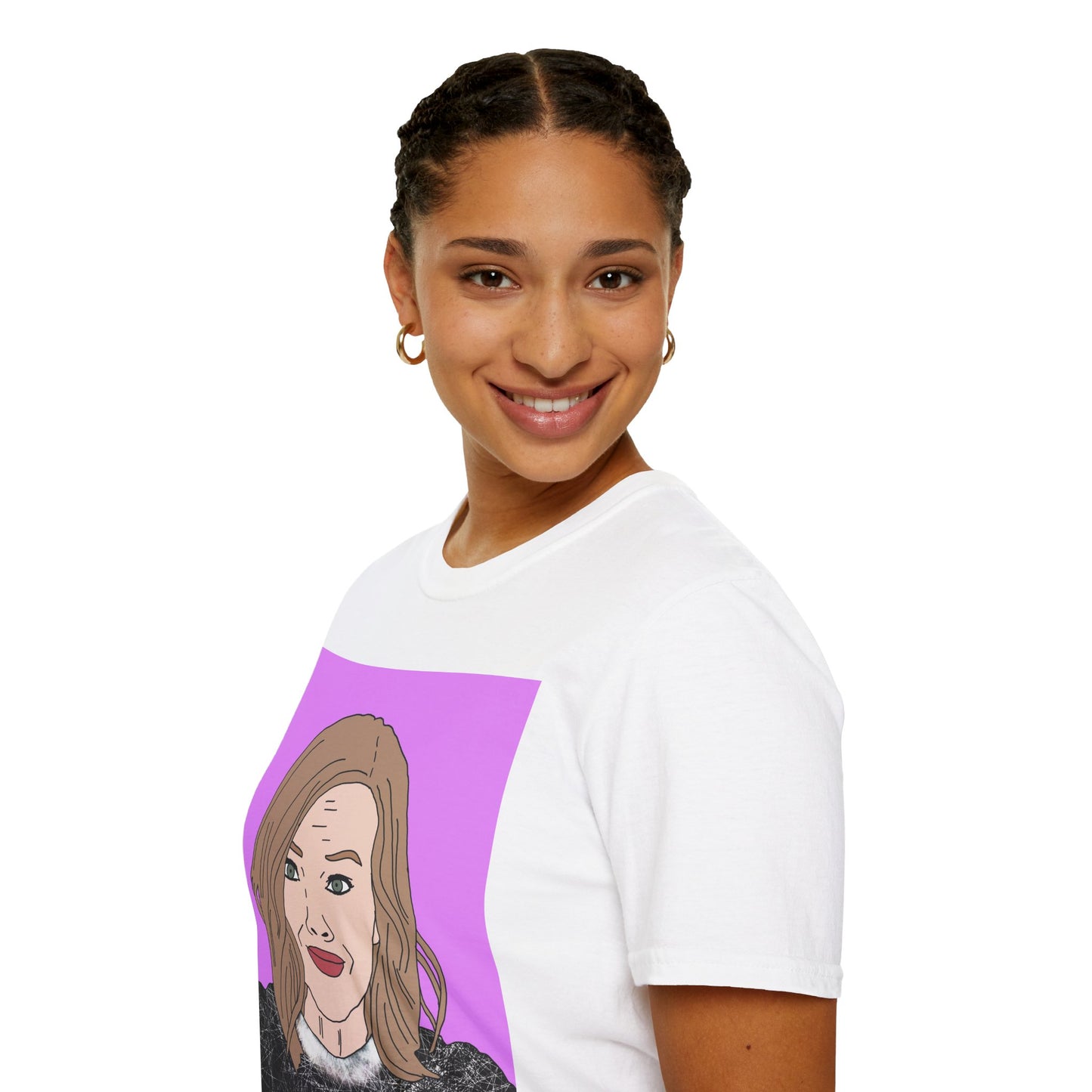 Moira Rose T-Shirt — Retro Pink Pop Art Woman Tee
