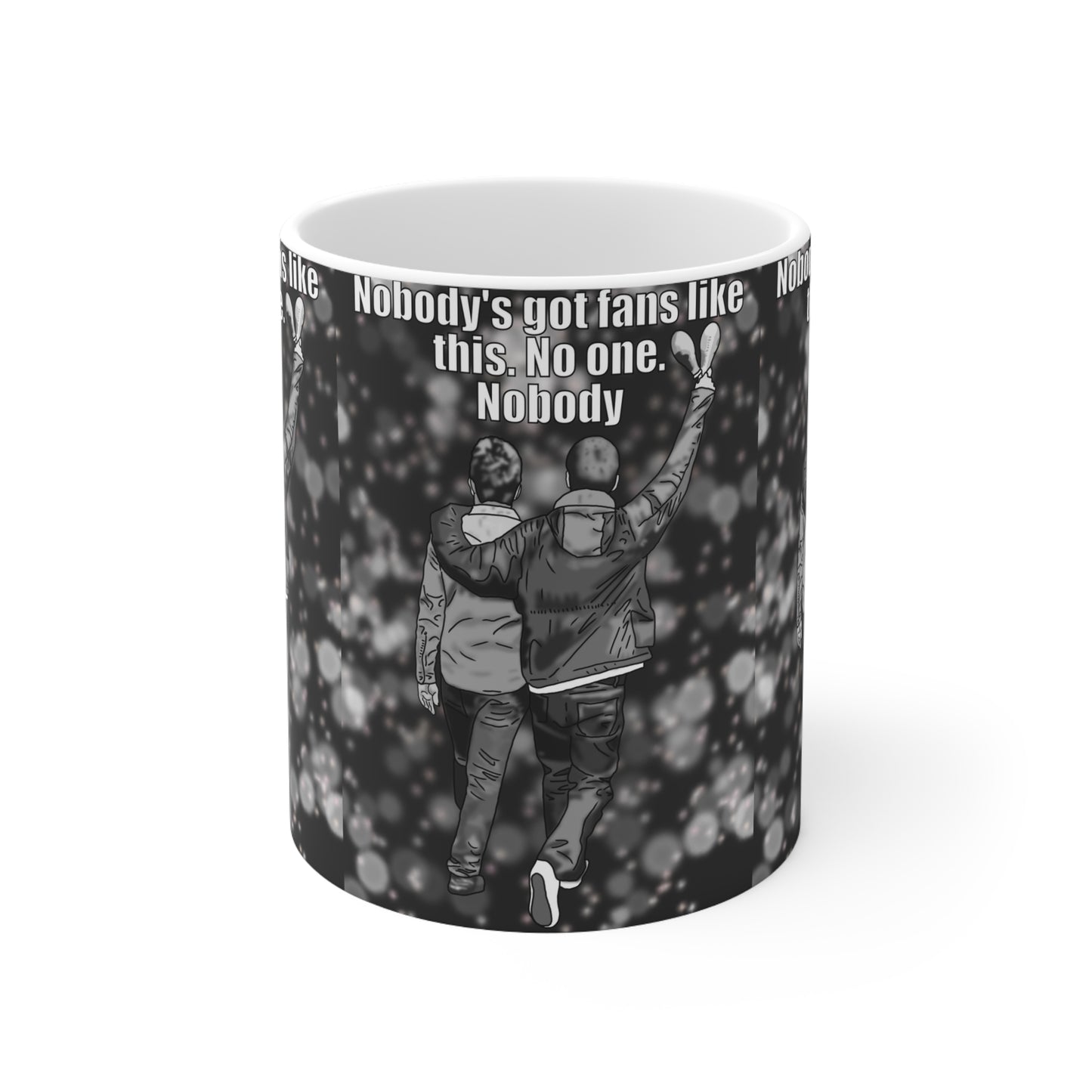 Oasis Nobody Has Fans Like This Ceramic Coffee Cup