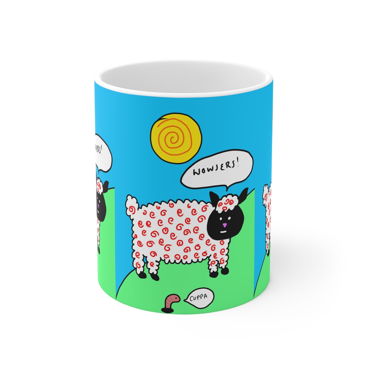Bright Sheep Cuppa | Funny Mug | More Jam