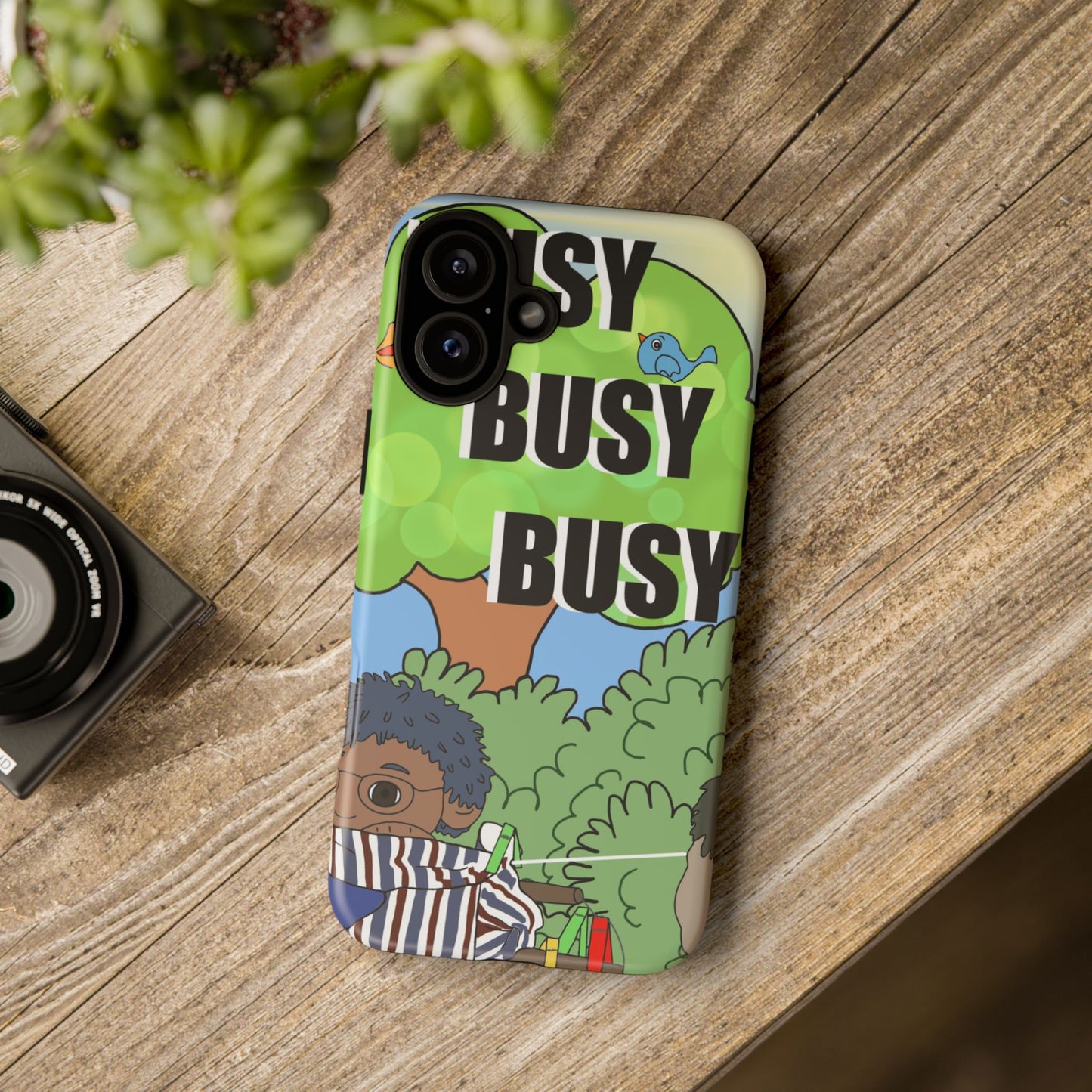 Phone Case — "Busy Busy Busy"