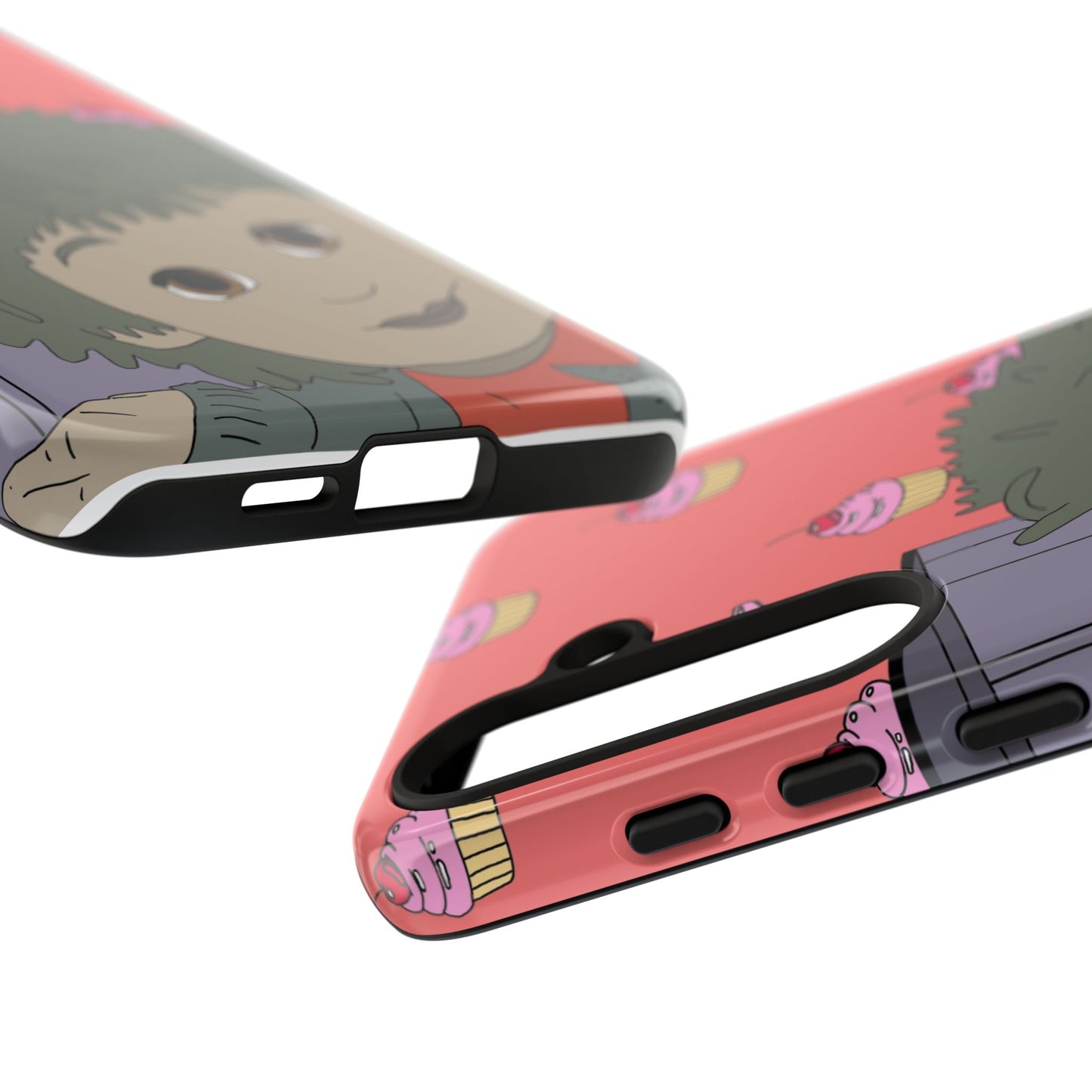 Cute Cupcake Tiny Phone Case — Whimsical Retro Character Protective Cover