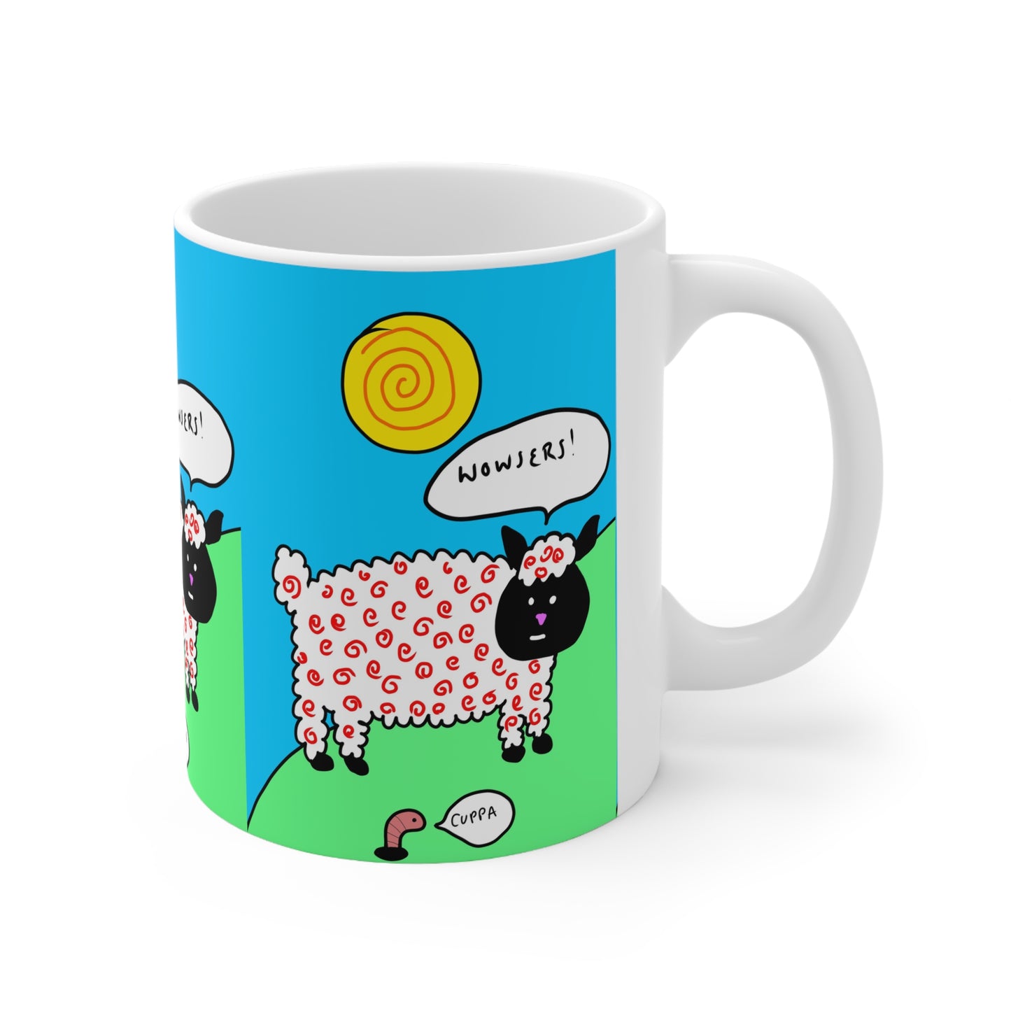 Bright Sheep Cuppa | Funny Mug | More Jam