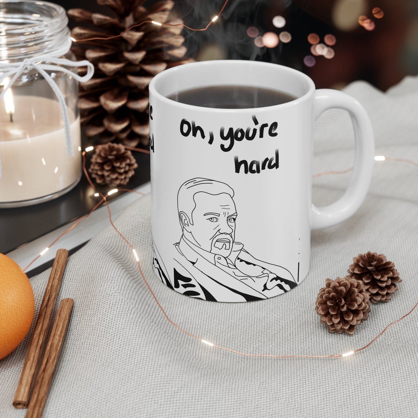 The Office | David Brent Oh You're Hard Mug | More Jam