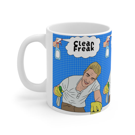 Clean Freak | Funny Mug | More Jam