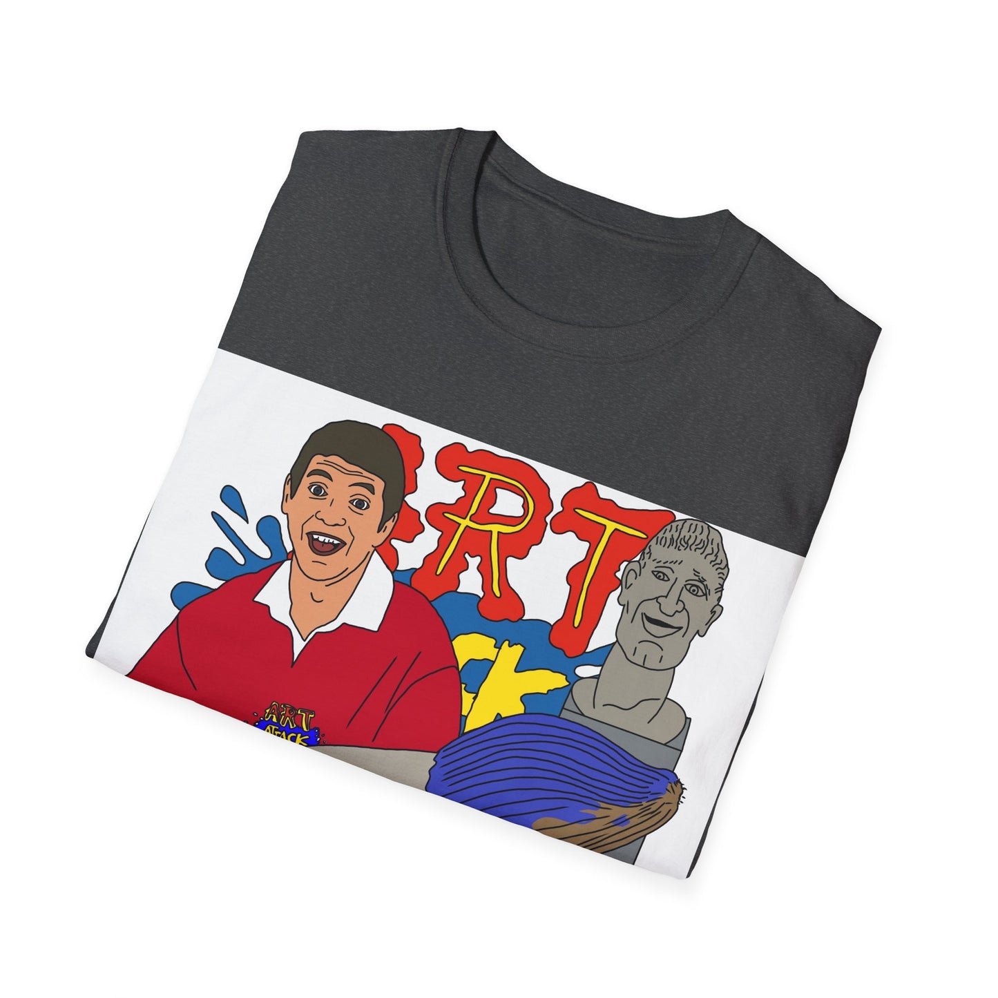 Art Attack 90s T-Shirt — Funny Graphic Tee