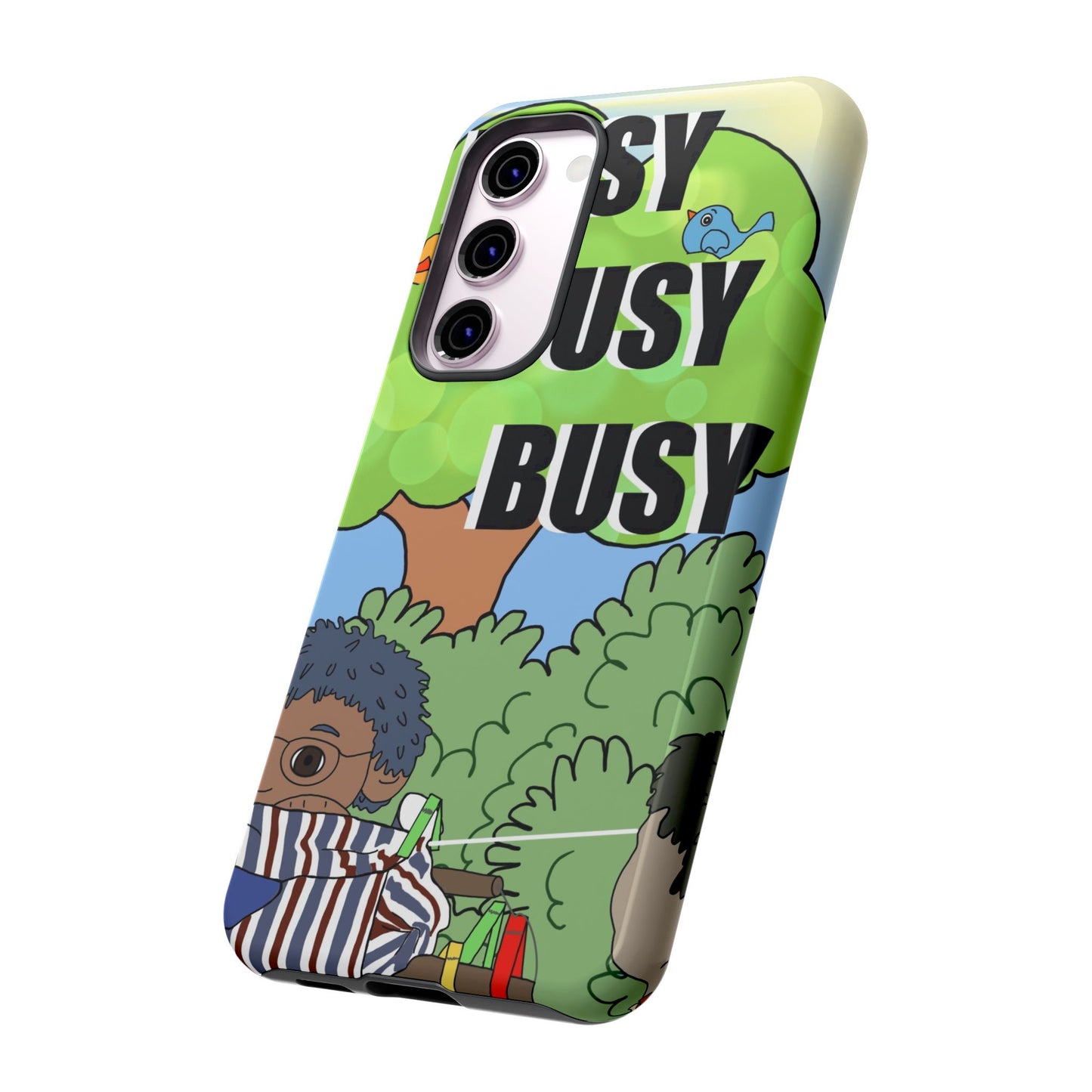 Phone Case — "Busy Busy Busy"