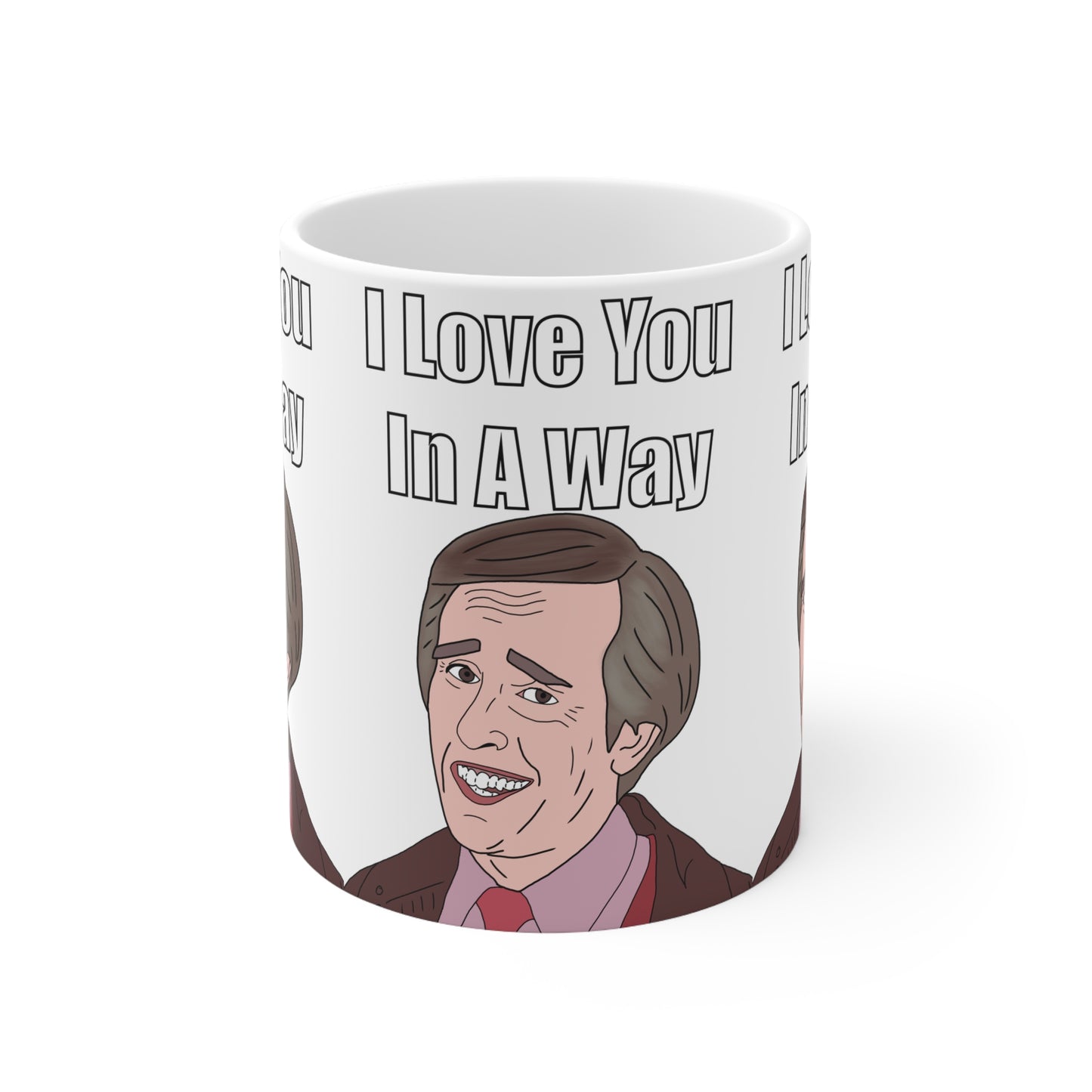 Alan Partridge | I Love You In A Way Mug | More Jam