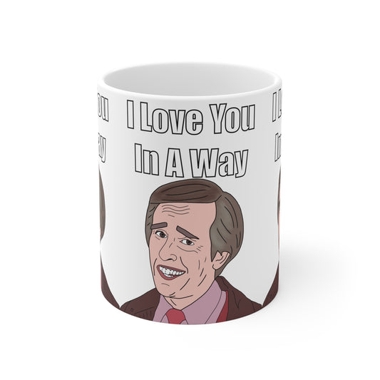 Alan Partridge | I Love You In A Way Mug | More Jam