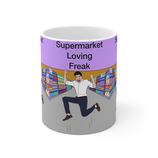 Supermarket Loving Freak | Funny Mug | More Jam