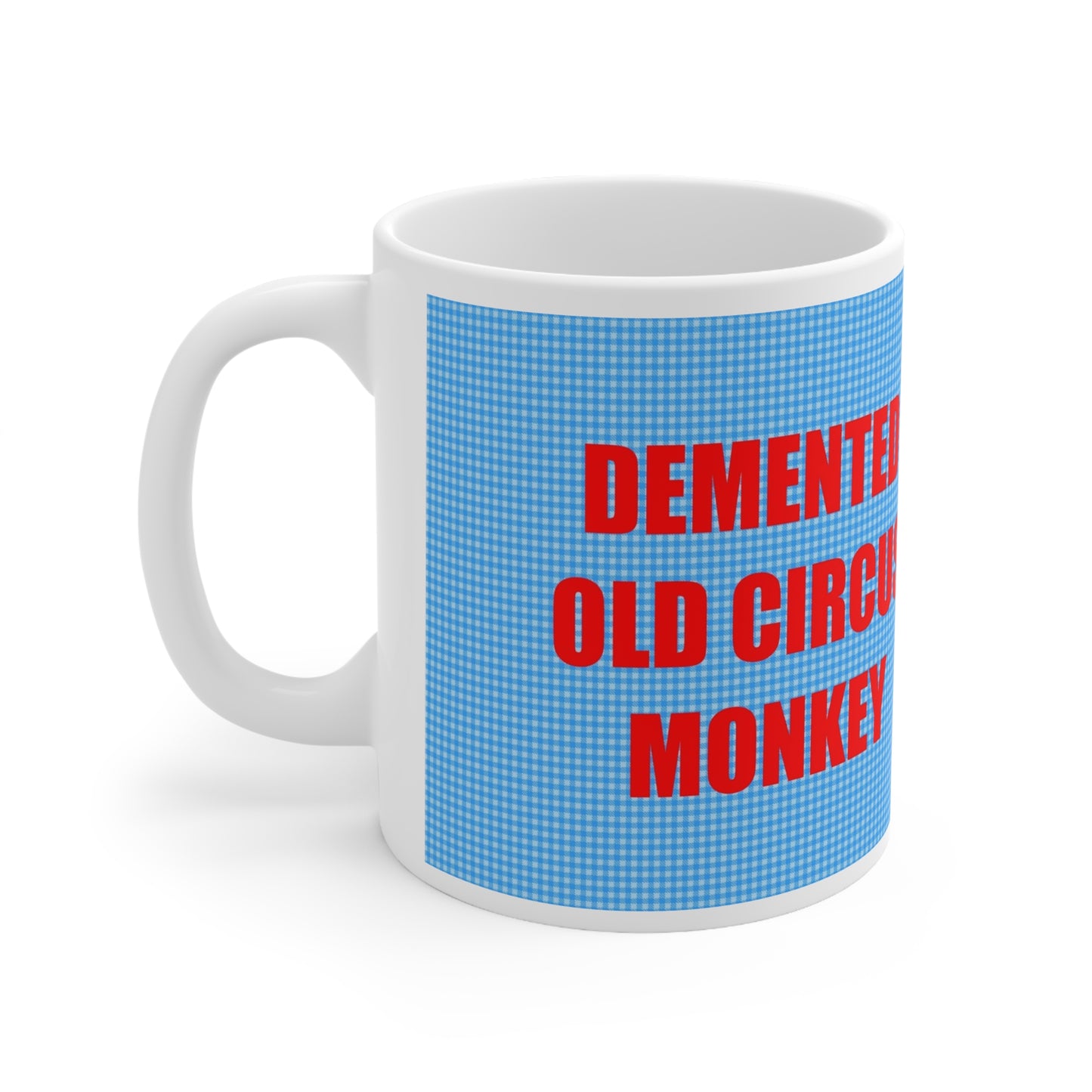 King Of Queens Demented Old Circus Monkey Mug | More Jam