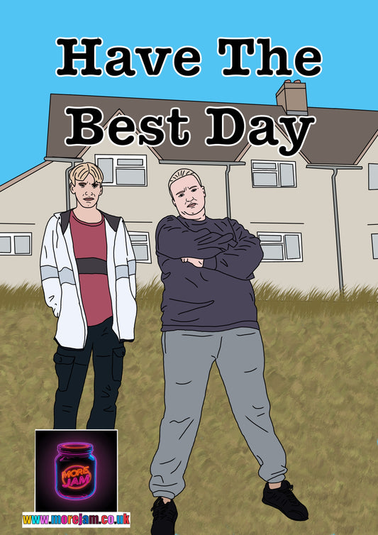 Have The Best Day This Country - Funny BBC Comedy Card