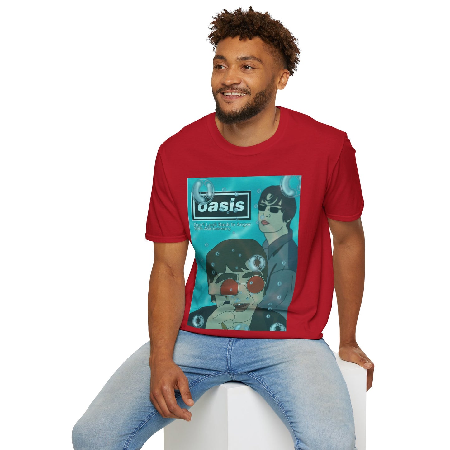 Oasis Don’t Look Back In Anger 30th Anniversary T Shirt | More Jam