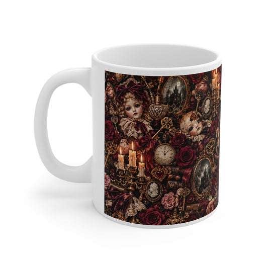 Victorian Doll | Gothic Pattern Mug | More Jam