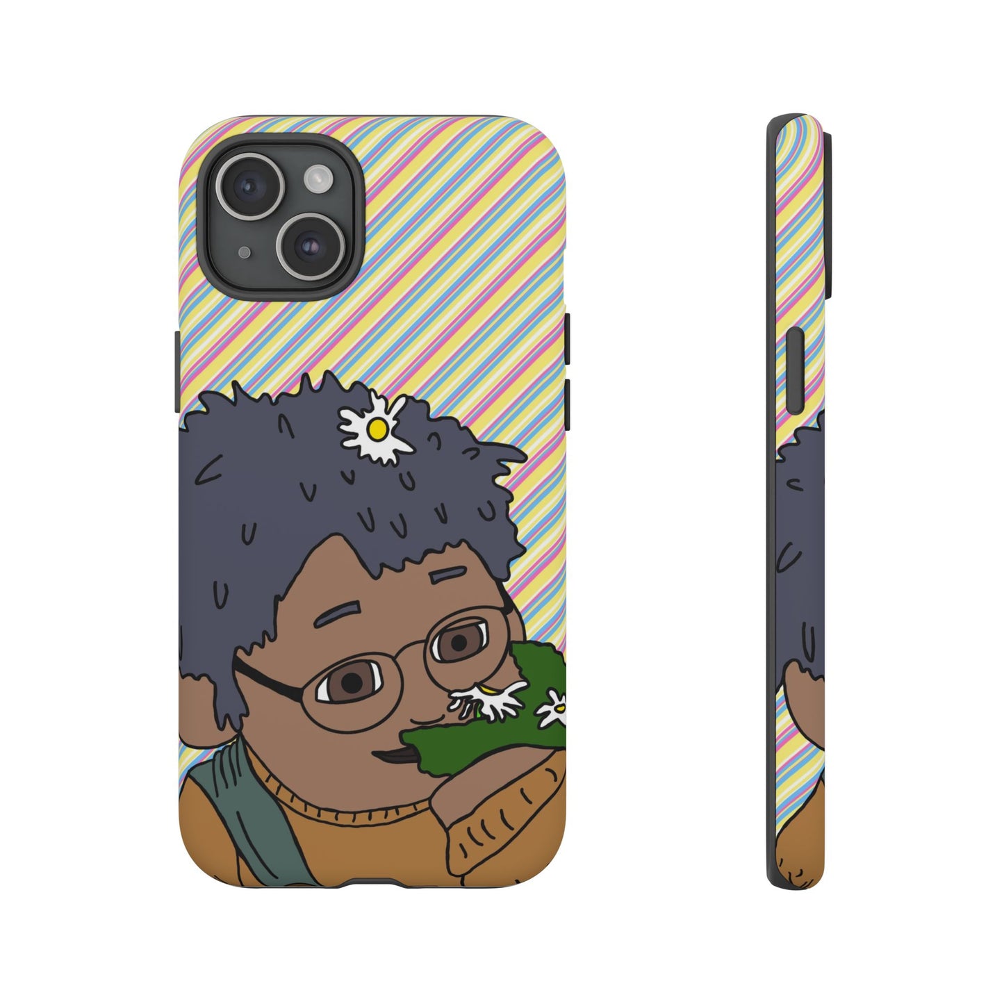 Cute Flowers Tom Phone Case —
